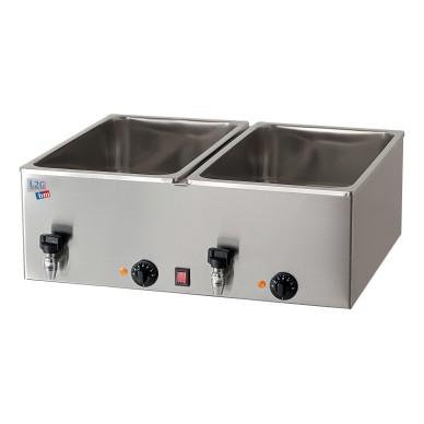 BAIN-MARIE ELECTRIQUE 2 CUVES