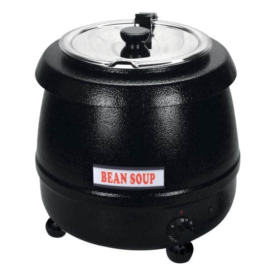 MARMITE A SOUPE CARROSSERIE NOIRE, COUVERCLE