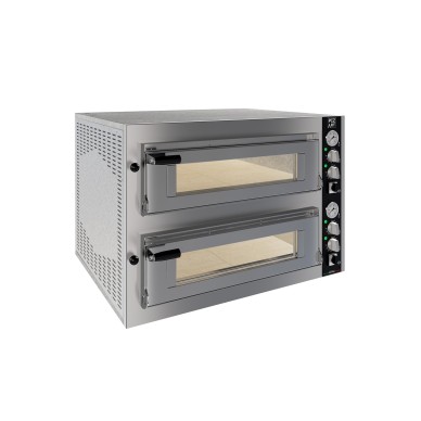 FOUR A PIZZAS ELECTRIQUE 4+4 PIZZAS, D350 MM