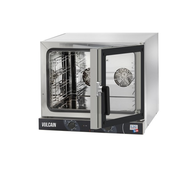 FOUR A CONVECTION MANUEL 4X440X350, PORTE BATTANTE