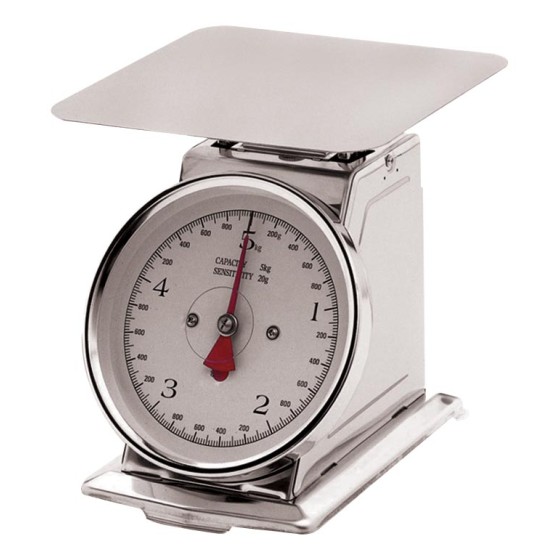 BALANCE MECANIQUE AVEC BOL INOX AMOVIBLE D.200 MM