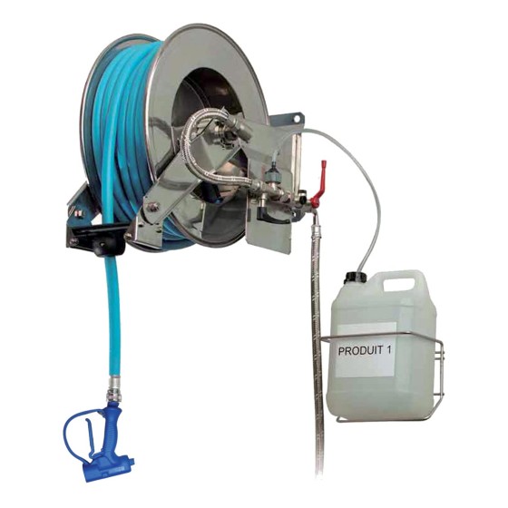 ENROULEUR AUTOMATIQUE INOX , KIT DE