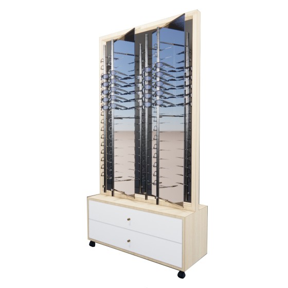 Présentoir sécurisé pour lunettes