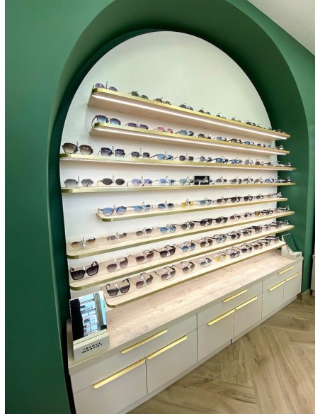 Présentoir sécurisé pour lunettes