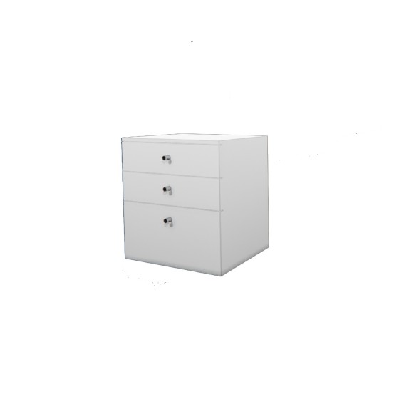 caisson de rangement autportant