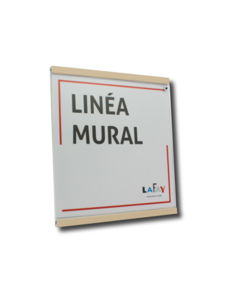 Photo linéa mural ivoire