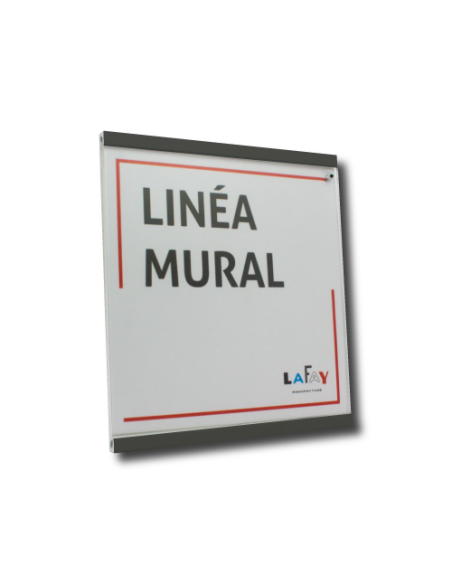 Photo linéa mural noir