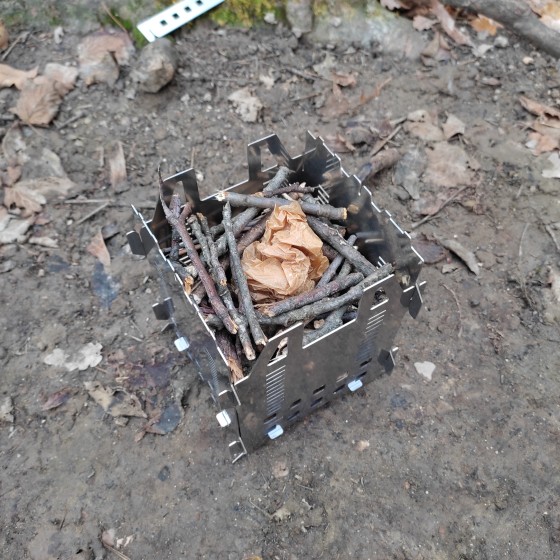 Réchaud nomade pour snacking