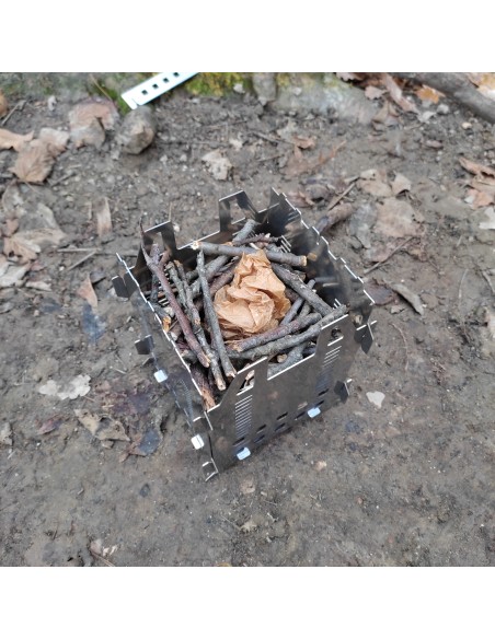 Réchaud nomade pour snacking