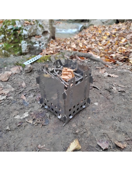 Réchaud nomade pour snacking