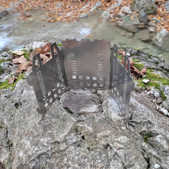 Réchaud nomade pour snacking