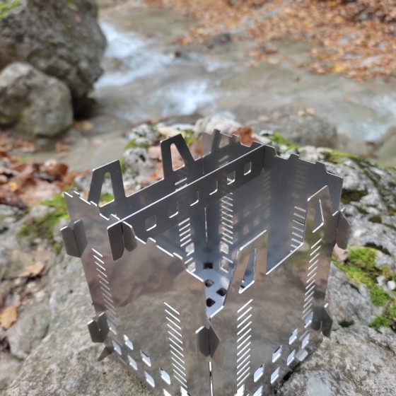 Réchaud nomade pour snacking