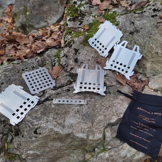 Réchaud nomade pour snacking