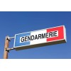 enseigne caisson tricolore gendarmerie nationale