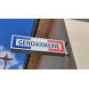 enseigne caisson tricolore gendarmerie nationale