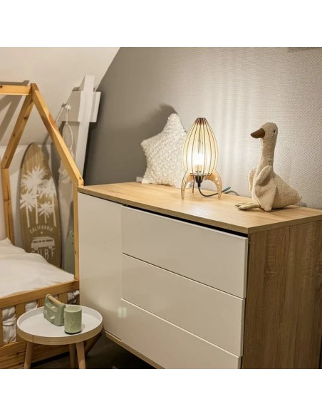 baladeuse bois design