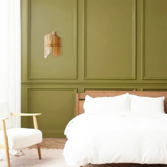 applique murale singulière en bois design