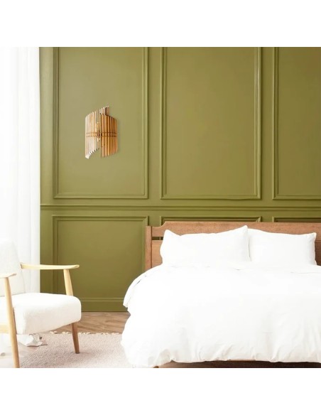 applique murale singulière en bois design