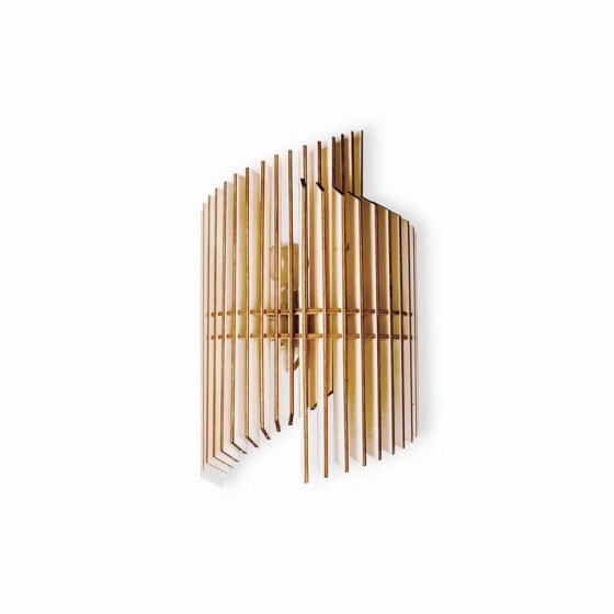 applique murale singulière en bois design