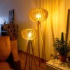 Lampadaire Agathe : un éclairage sur trépied pour vos espaces