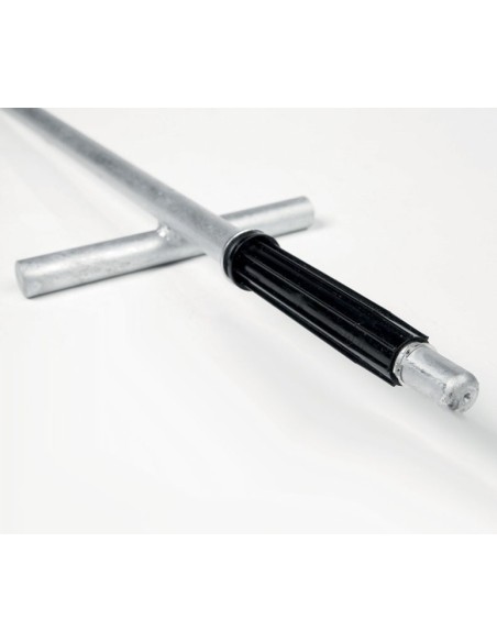 Oriflamme publicitaire aluminium et toile