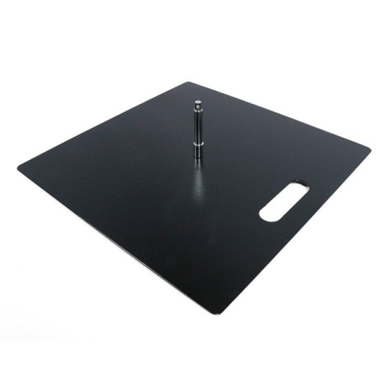 Oriflamme publicitaire aluminium et toile