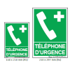 Panneau Téléphone d'Urgence – Affichage obligatoire en entreprise