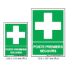 Panneau Poste de 1ers Secours – Affichage obligatoire en entreprise