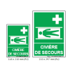 Panneau Civière de Secours – Affichage obligatoire