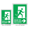 Panneau Issue de Secours – Affichage obligatoire
