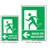 Panneau Issue de Secours – Affichage obligatoire