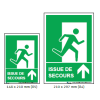 Panneau Issue de Secours – Affichage obligatoire