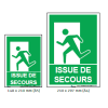 Panneau Issue de Secours – Affichage obligatoire