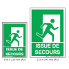 Panneau Issue de Secours – Affichage obligatoire