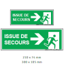 Panonceau Issue de Secours – Affichage obligatoire