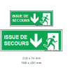 Panonceau Issue de Secours – Affichage obligatoire