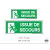 Panonceau Issue de Secours – Affichage obligatoire