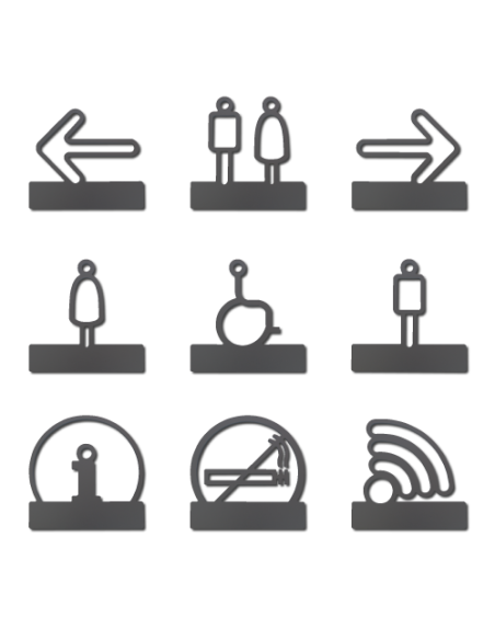 Gamme Pict'alu anthracite