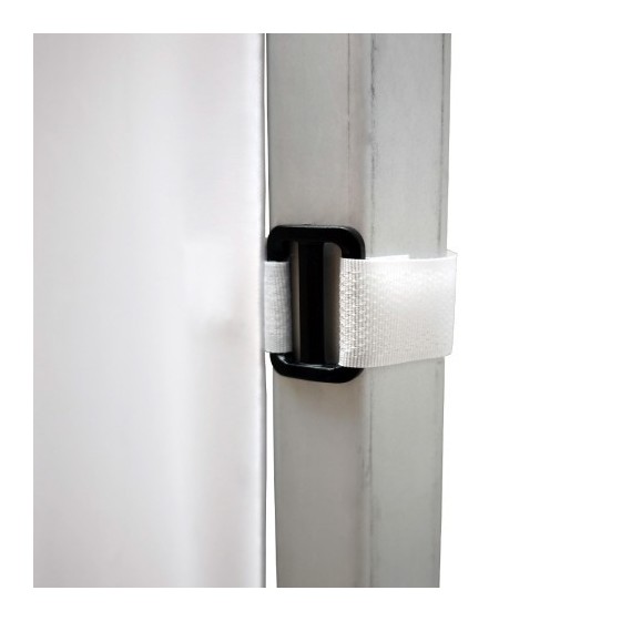 Habillage de comptoir pour mur de tente