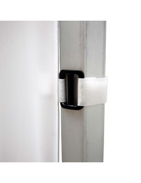 Habillage de comptoir pour mur de tente