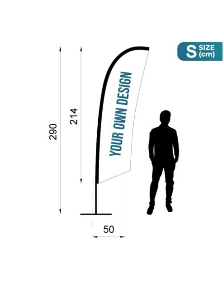 Fly Banner Voile ou Beach Flag