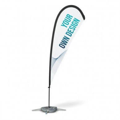 Fly Banner Voile ou Beach Flag Goutte