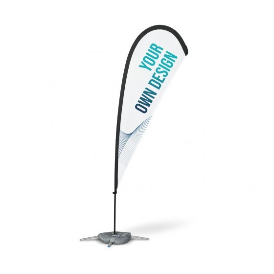 Fly Banner Voile ou Beach Flag Goutte