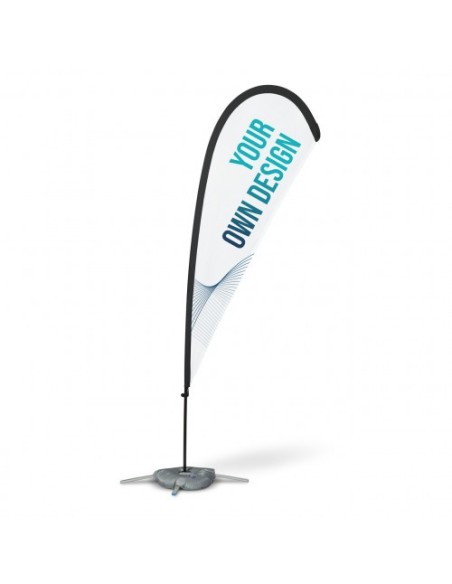 Fly Banner Voile ou Beach Flag Goutte