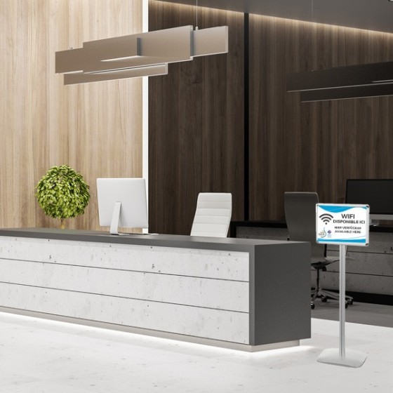 Porte Affiche A4 mobile