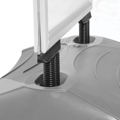 Stop Trottoir double affichage résistant 2