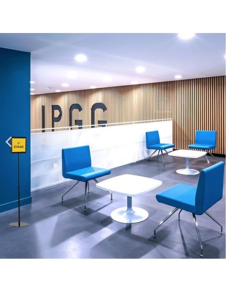 porte affiche A3 mobile