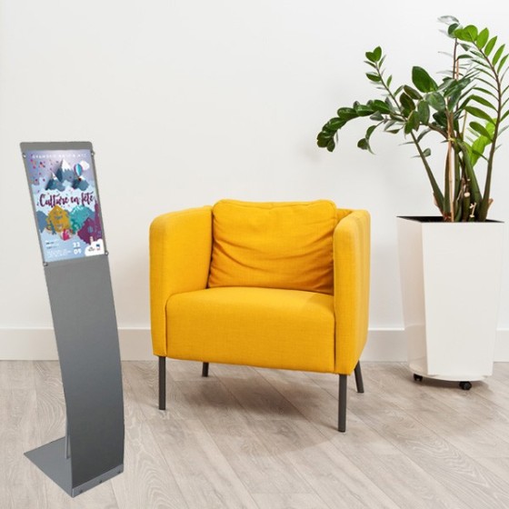 Porte affiche A4 intérieur élégant