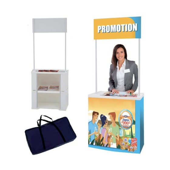 Kit comptoir d'exposition pour opération de communication