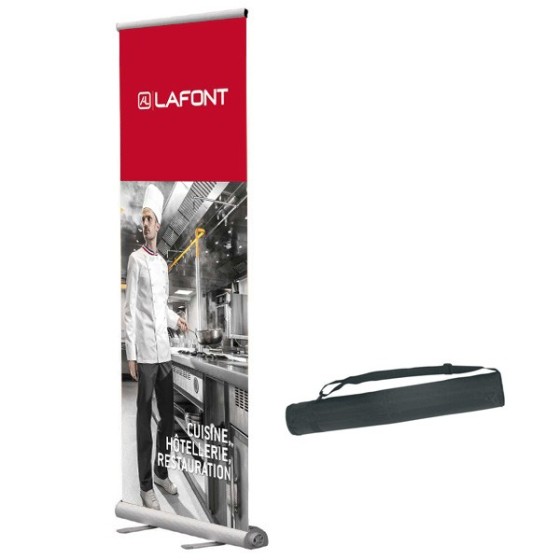 roll stand ou kakemono pour affichage publicitaire